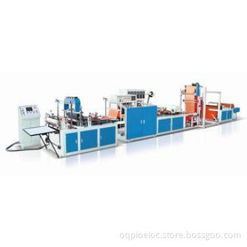 High Speed Non Woven Bag Making Machine For Box Type Bag Wi